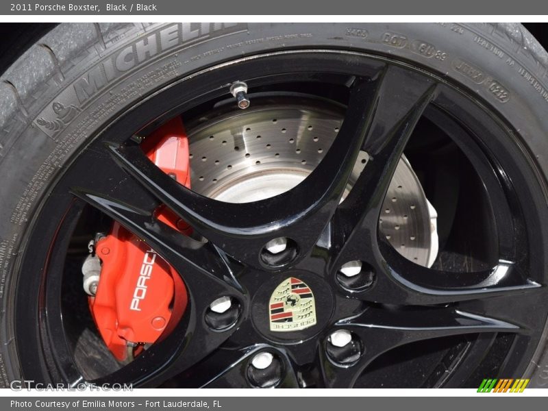 Black / Black 2011 Porsche Boxster