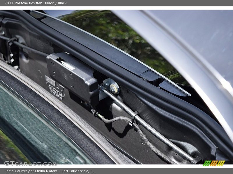 Black / Black 2011 Porsche Boxster