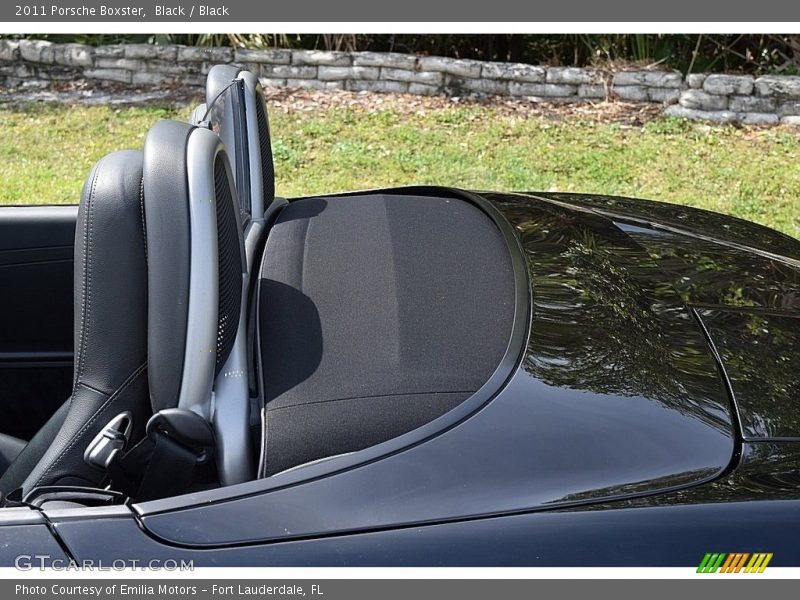Black / Black 2011 Porsche Boxster