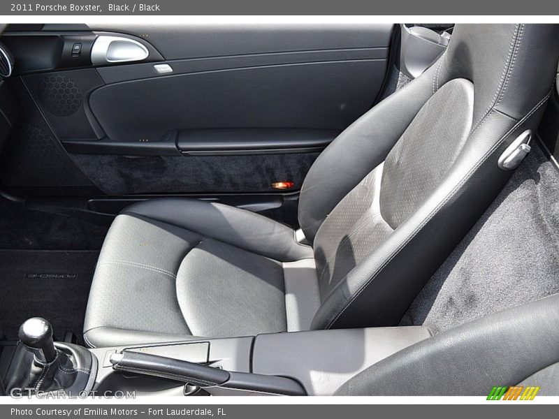 Black / Black 2011 Porsche Boxster
