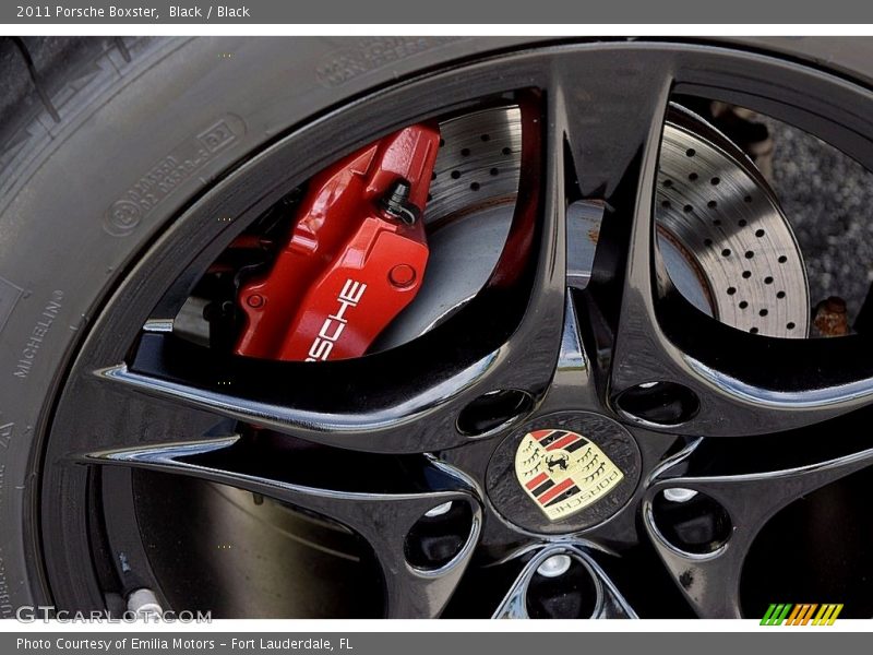 Black / Black 2011 Porsche Boxster