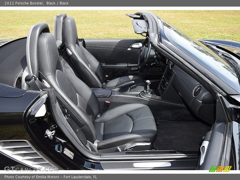 Black / Black 2011 Porsche Boxster