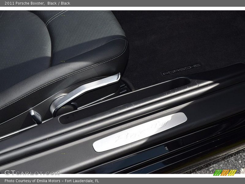Black / Black 2011 Porsche Boxster