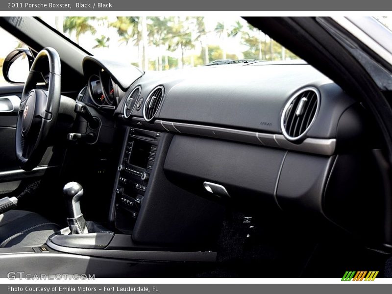 Black / Black 2011 Porsche Boxster