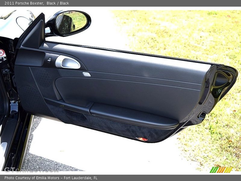 Black / Black 2011 Porsche Boxster