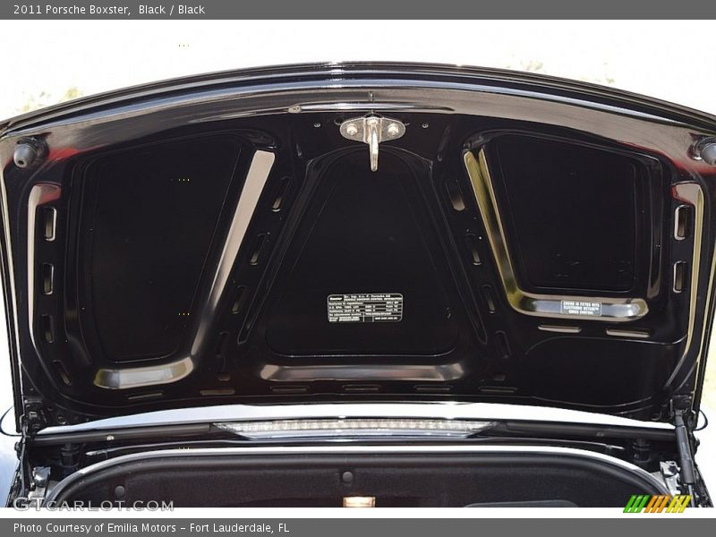 Black / Black 2011 Porsche Boxster