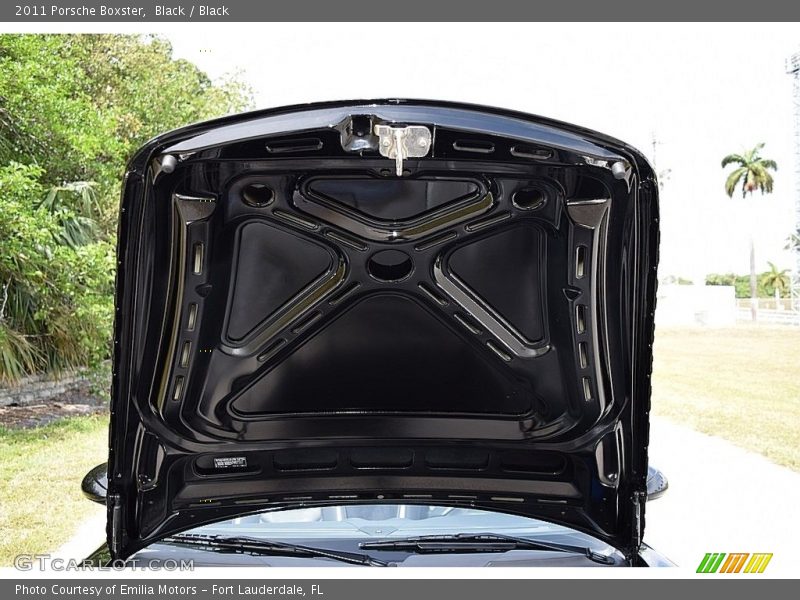 Black / Black 2011 Porsche Boxster