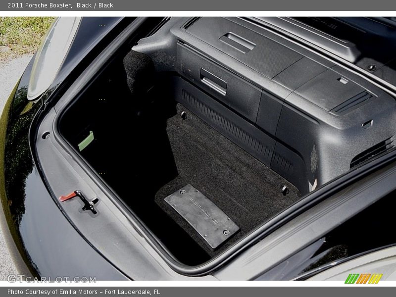 Black / Black 2011 Porsche Boxster