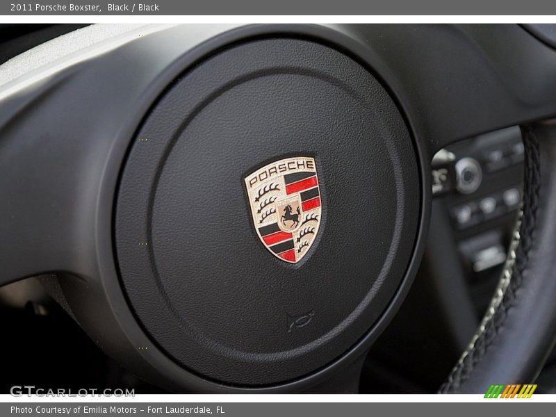 Black / Black 2011 Porsche Boxster
