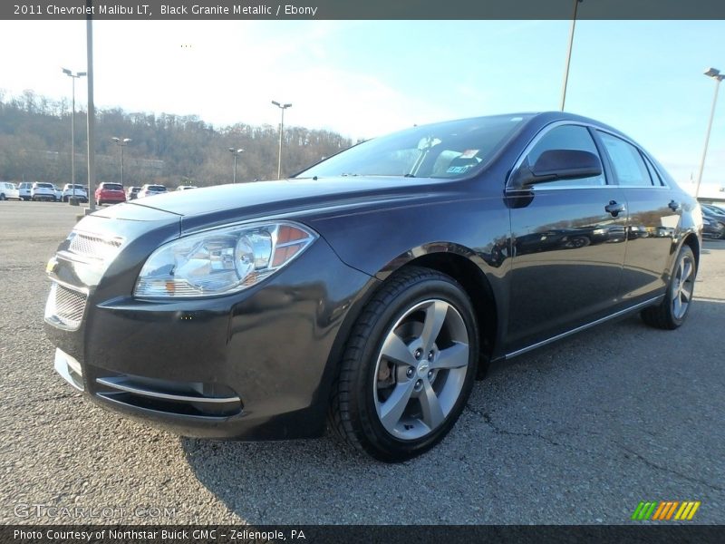 Black Granite Metallic / Ebony 2011 Chevrolet Malibu LT