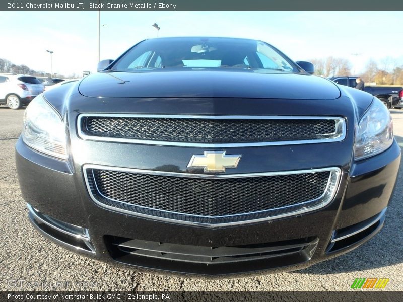 Black Granite Metallic / Ebony 2011 Chevrolet Malibu LT