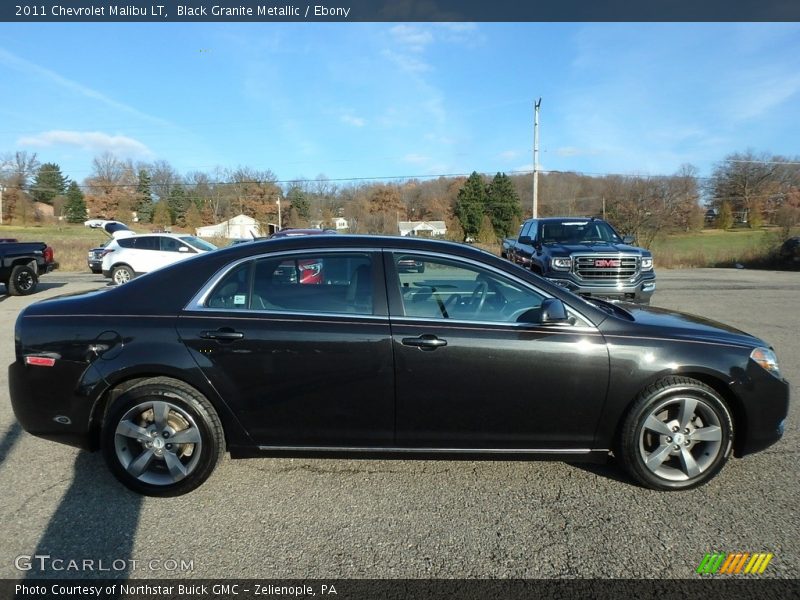 Black Granite Metallic / Ebony 2011 Chevrolet Malibu LT