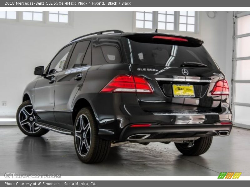 Black / Black 2018 Mercedes-Benz GLE 550e 4Matic Plug-In Hybrid