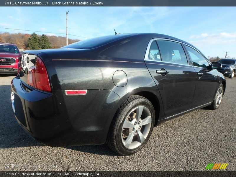 Black Granite Metallic / Ebony 2011 Chevrolet Malibu LT