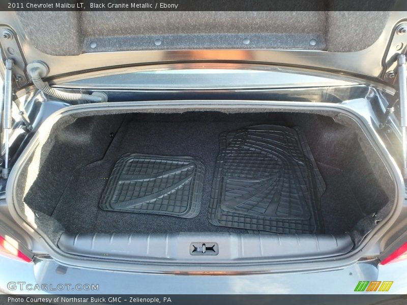 Black Granite Metallic / Ebony 2011 Chevrolet Malibu LT