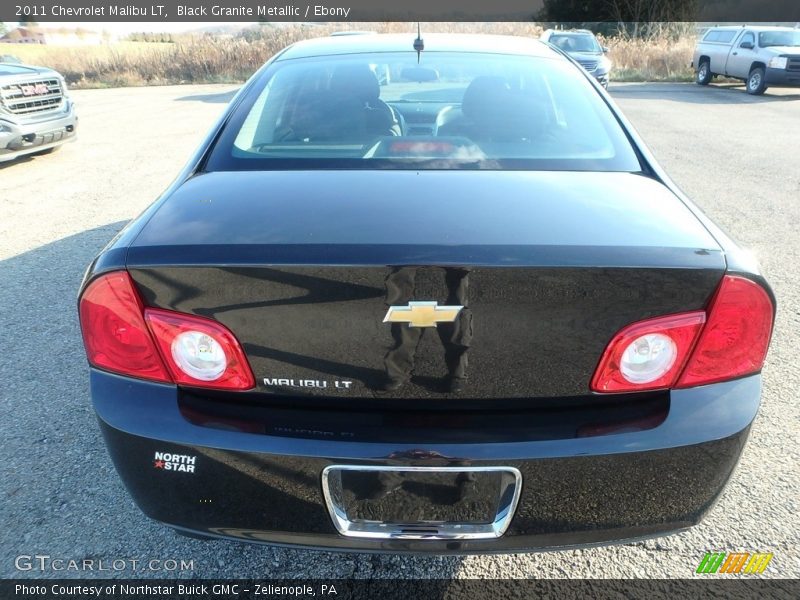 Black Granite Metallic / Ebony 2011 Chevrolet Malibu LT