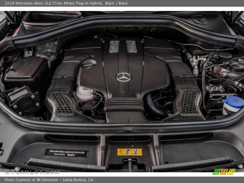 Black / Black 2018 Mercedes-Benz GLE 550e 4Matic Plug-In Hybrid