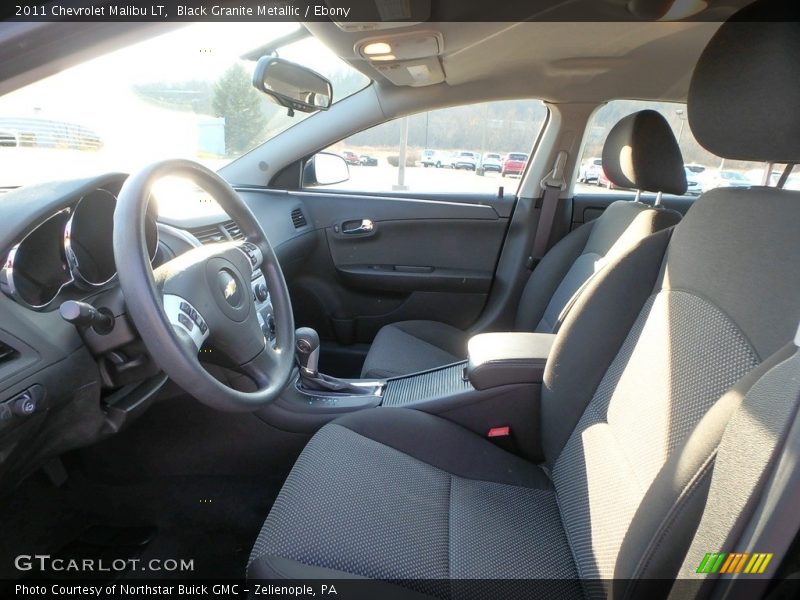 Black Granite Metallic / Ebony 2011 Chevrolet Malibu LT