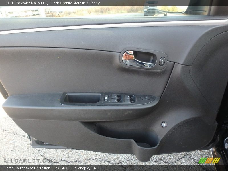 Black Granite Metallic / Ebony 2011 Chevrolet Malibu LT