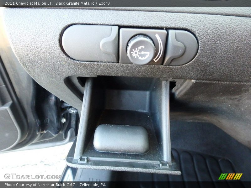 Black Granite Metallic / Ebony 2011 Chevrolet Malibu LT