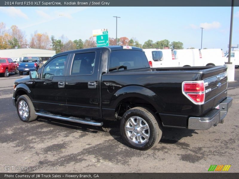 Kodiak Brown / Steel Grey 2014 Ford F150 XLT SuperCrew