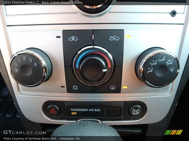 Black Granite Metallic / Ebony 2011 Chevrolet Malibu LT