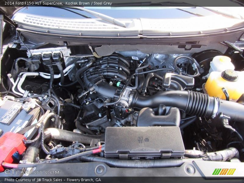 Kodiak Brown / Steel Grey 2014 Ford F150 XLT SuperCrew