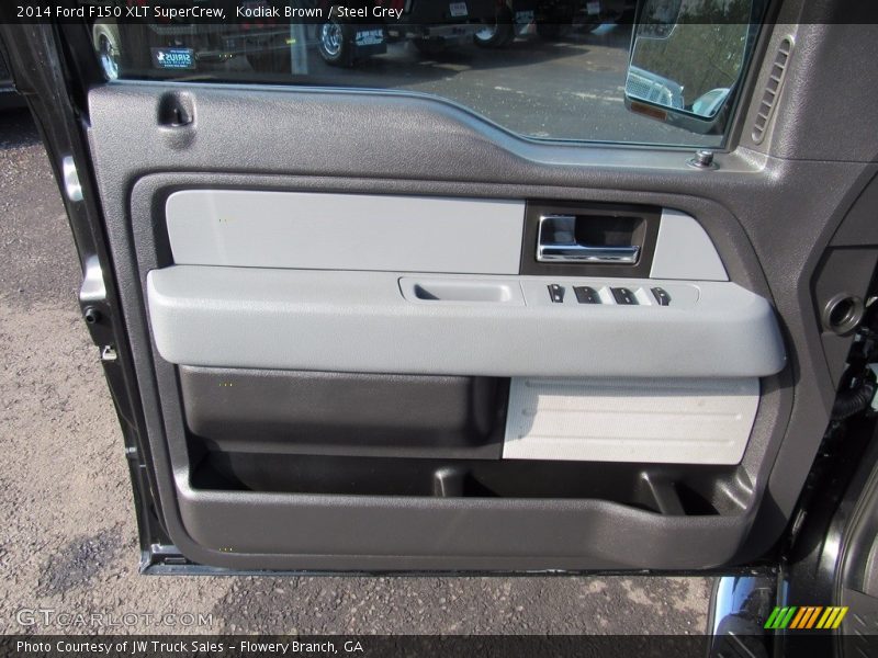 Kodiak Brown / Steel Grey 2014 Ford F150 XLT SuperCrew