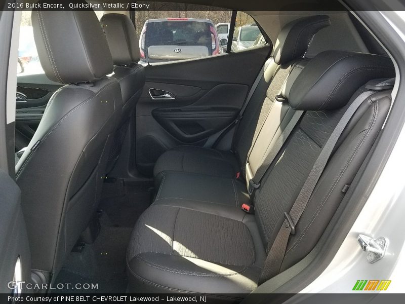 Quicksilver Metallic / Ebony 2016 Buick Encore