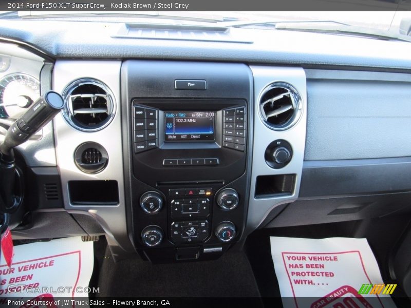 Kodiak Brown / Steel Grey 2014 Ford F150 XLT SuperCrew