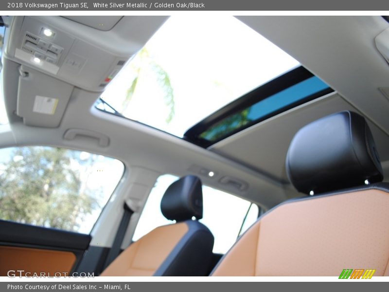 Sunroof of 2018 Tiguan SE