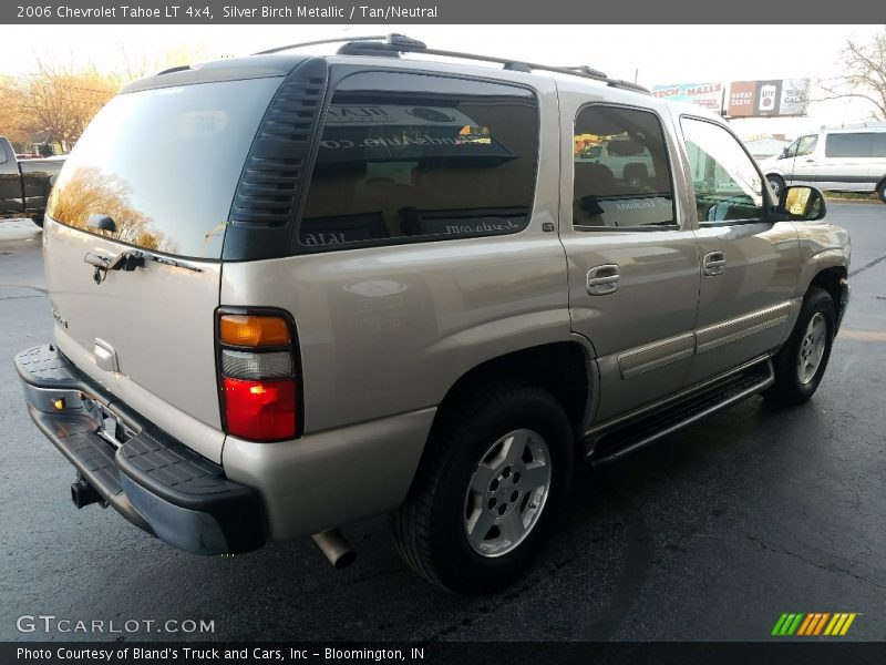 Silver Birch Metallic / Tan/Neutral 2006 Chevrolet Tahoe LT 4x4