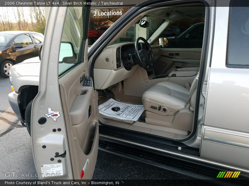 Silver Birch Metallic / Tan/Neutral 2006 Chevrolet Tahoe LT 4x4