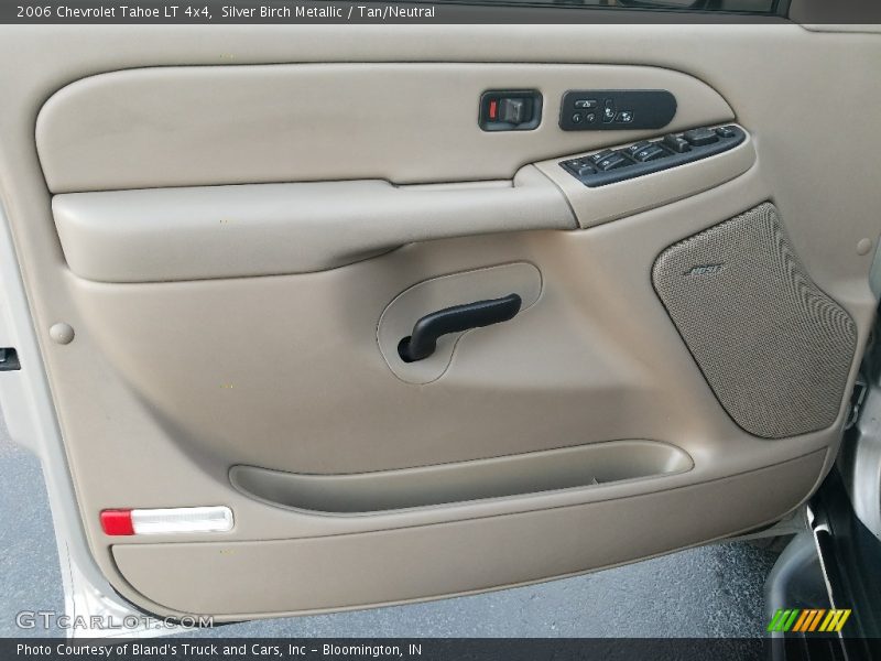 Silver Birch Metallic / Tan/Neutral 2006 Chevrolet Tahoe LT 4x4