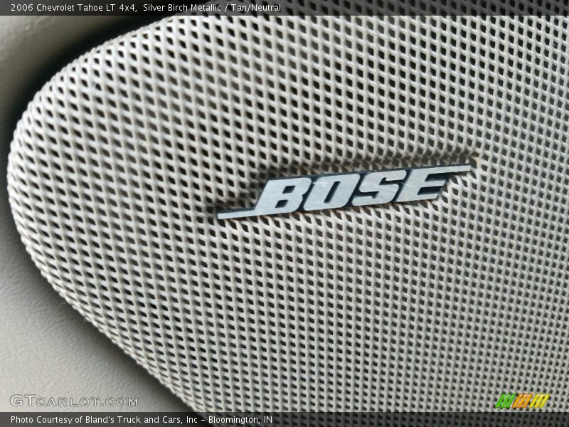 Silver Birch Metallic / Tan/Neutral 2006 Chevrolet Tahoe LT 4x4