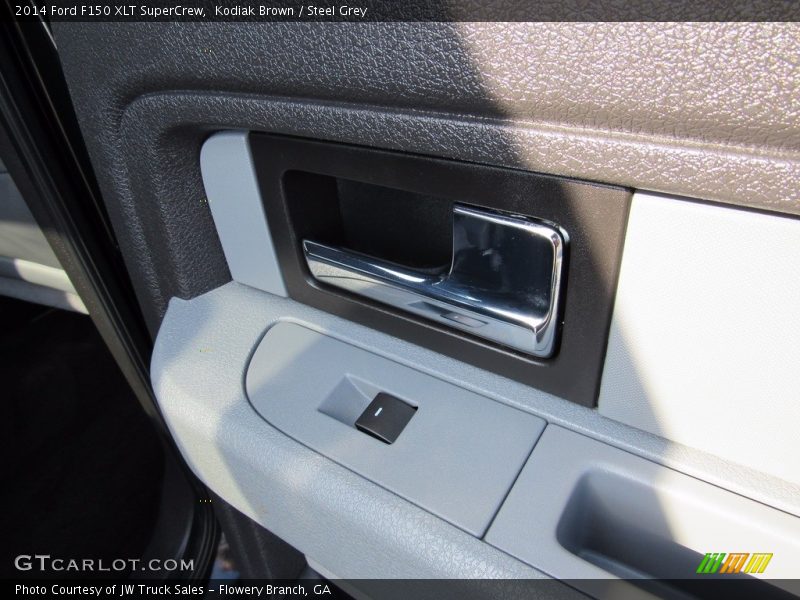 Kodiak Brown / Steel Grey 2014 Ford F150 XLT SuperCrew