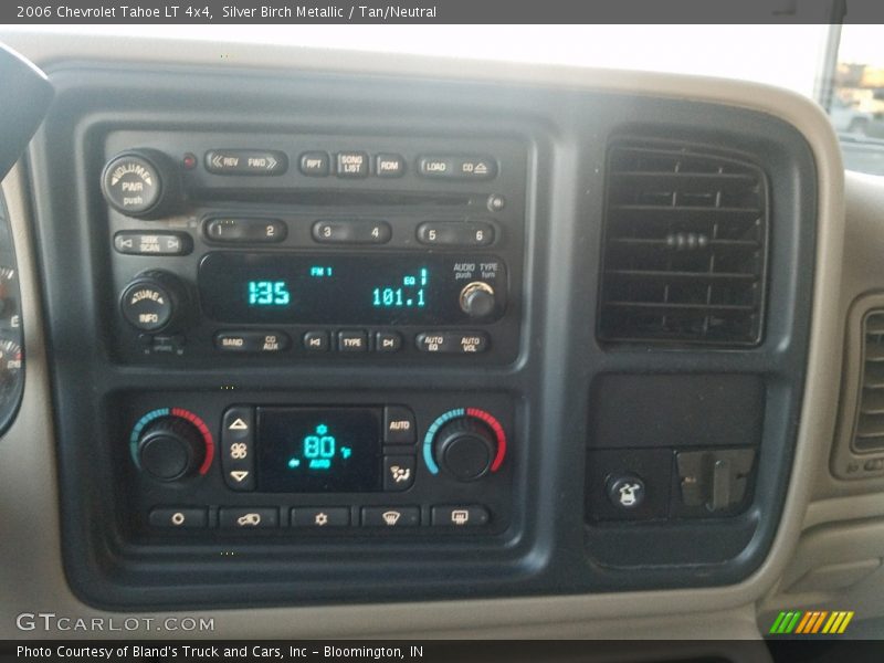 Silver Birch Metallic / Tan/Neutral 2006 Chevrolet Tahoe LT 4x4