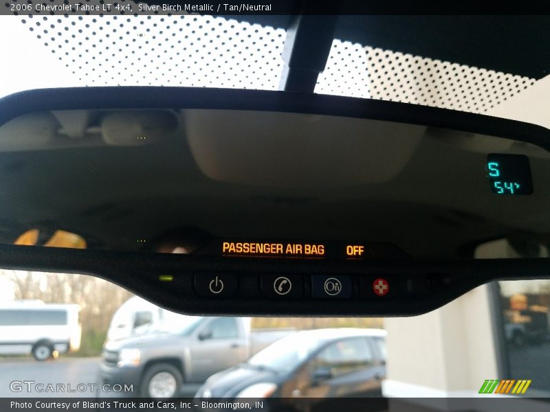 Silver Birch Metallic / Tan/Neutral 2006 Chevrolet Tahoe LT 4x4