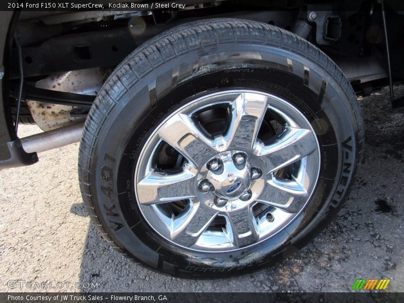Kodiak Brown / Steel Grey 2014 Ford F150 XLT SuperCrew