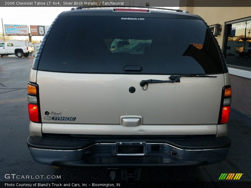 Silver Birch Metallic / Tan/Neutral 2006 Chevrolet Tahoe LT 4x4