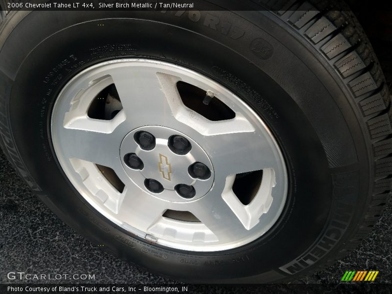 Silver Birch Metallic / Tan/Neutral 2006 Chevrolet Tahoe LT 4x4