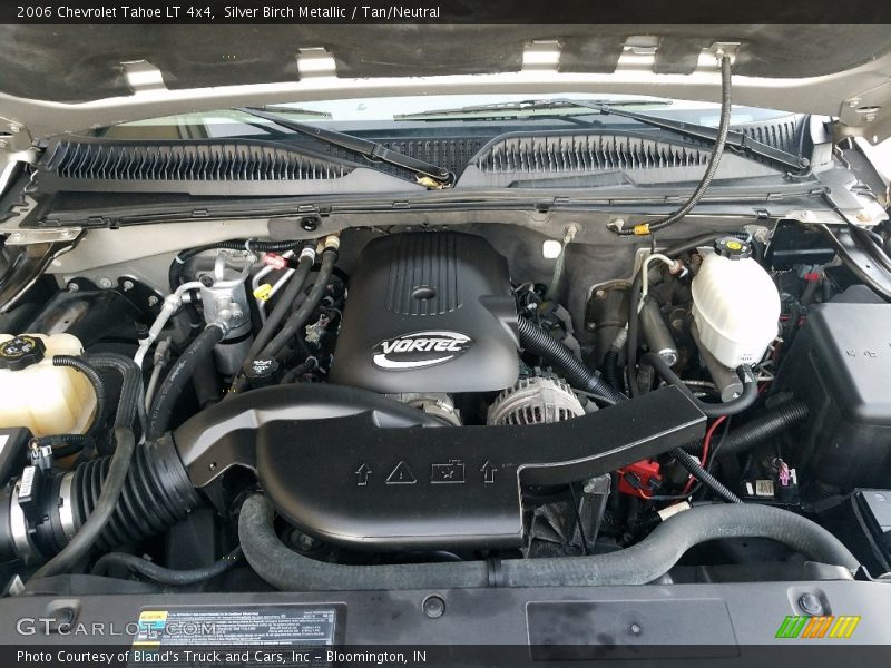 Silver Birch Metallic / Tan/Neutral 2006 Chevrolet Tahoe LT 4x4