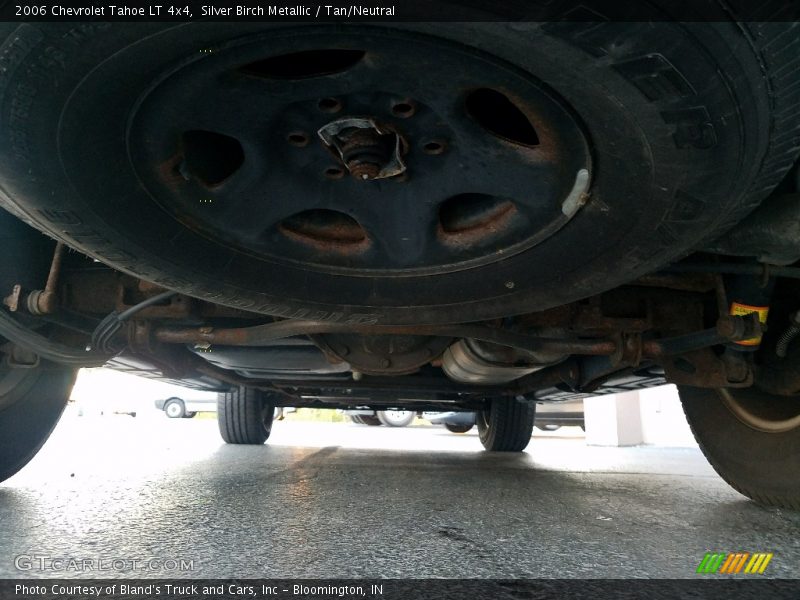 Silver Birch Metallic / Tan/Neutral 2006 Chevrolet Tahoe LT 4x4