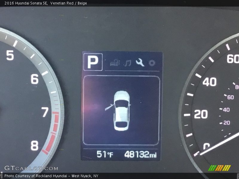 Venetian Red / Beige 2016 Hyundai Sonata SE