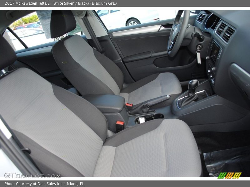 White Silver / Black/Palladium Gray 2017 Volkswagen Jetta S