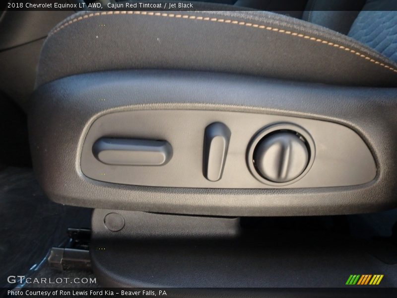 Cajun Red Tintcoat / Jet Black 2018 Chevrolet Equinox LT AWD