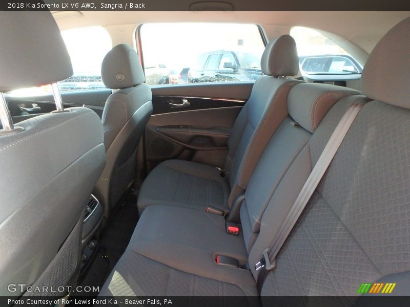 Sangria / Black 2018 Kia Sorento LX V6 AWD
