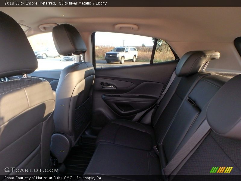 Quicksilver Metallic / Ebony 2018 Buick Encore Preferred