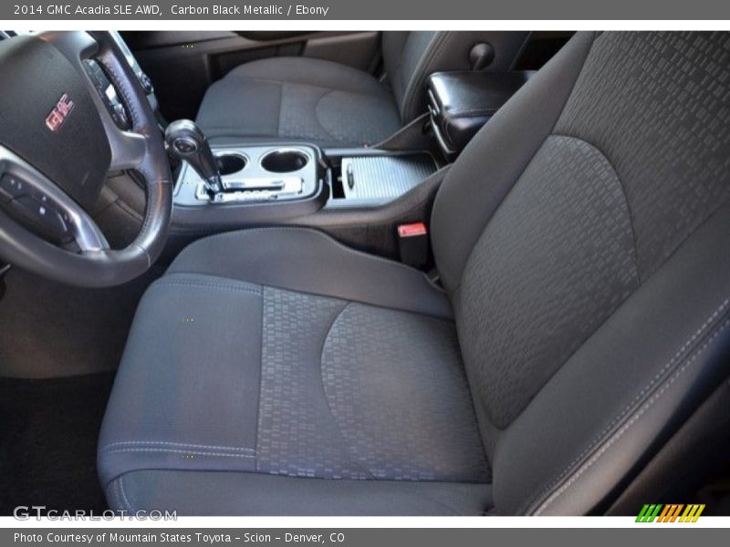 Carbon Black Metallic / Ebony 2014 GMC Acadia SLE AWD