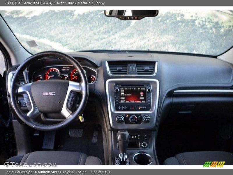 Carbon Black Metallic / Ebony 2014 GMC Acadia SLE AWD